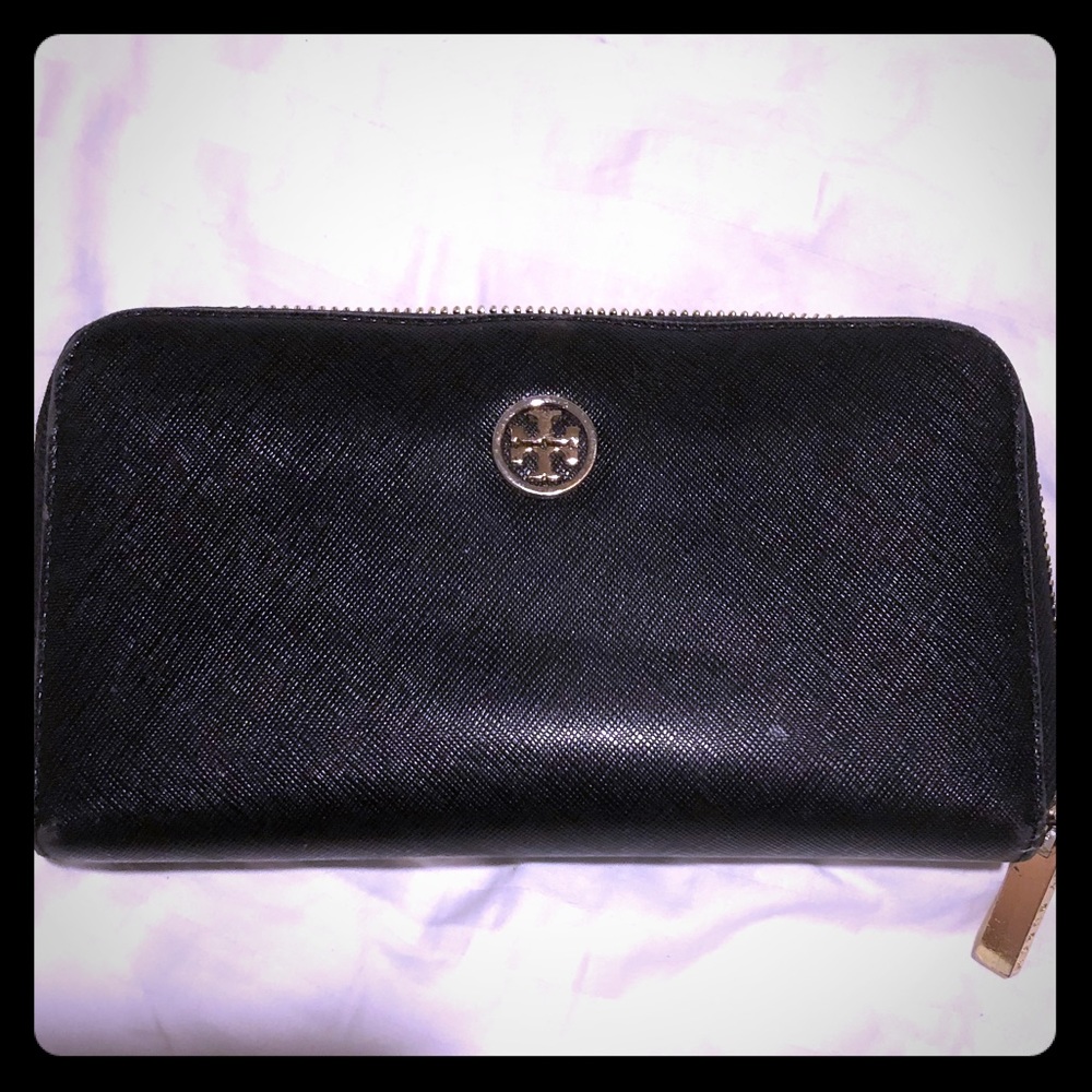 Tory Burch Black Wallet